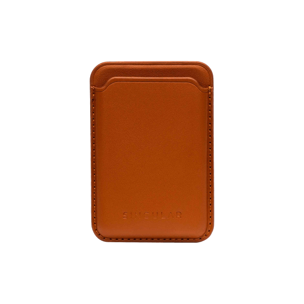 MagPocket Brown + Magnetic Clear Case